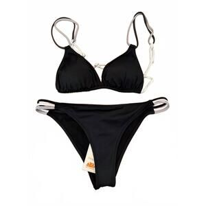 NEW SUNDEK women's jennifer bikini set in black37